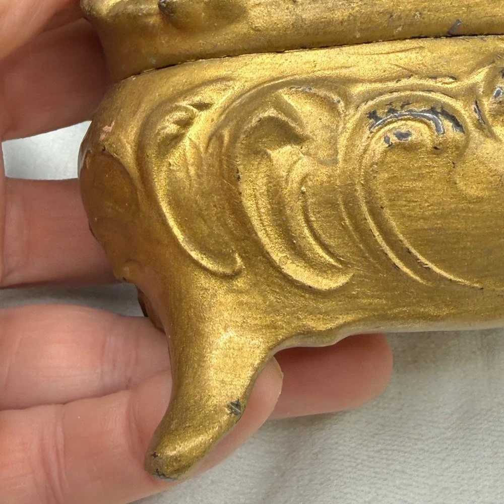 Vintage Art Nouveau Jewelry Box Casket